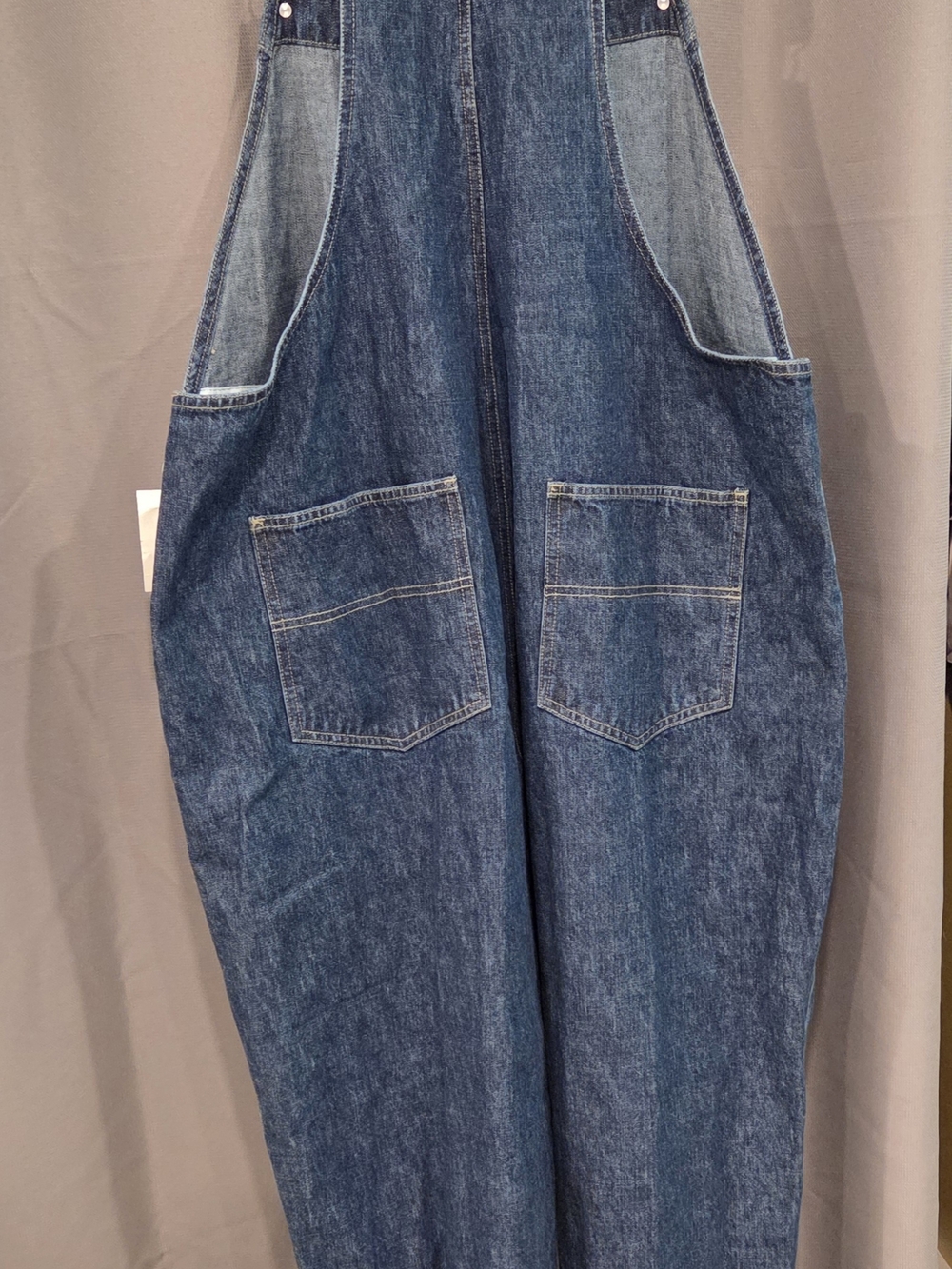 St. John's Bay Blue Denim Women's Overalls - Picture 2 of 4